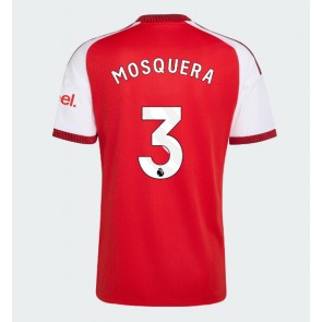 Arsenal Cristhian Mosquera #3 Domaci Dres 2026-27 Kratak Rukavima